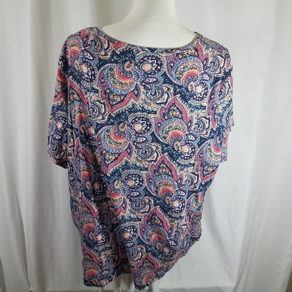 Croft & Barrow SS Top 3X - Picture 2 of 11